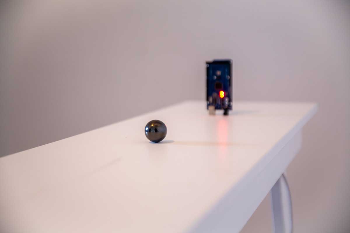 A.I. Ball Sculpture by New Media Artist ThomasThomas Marcusson